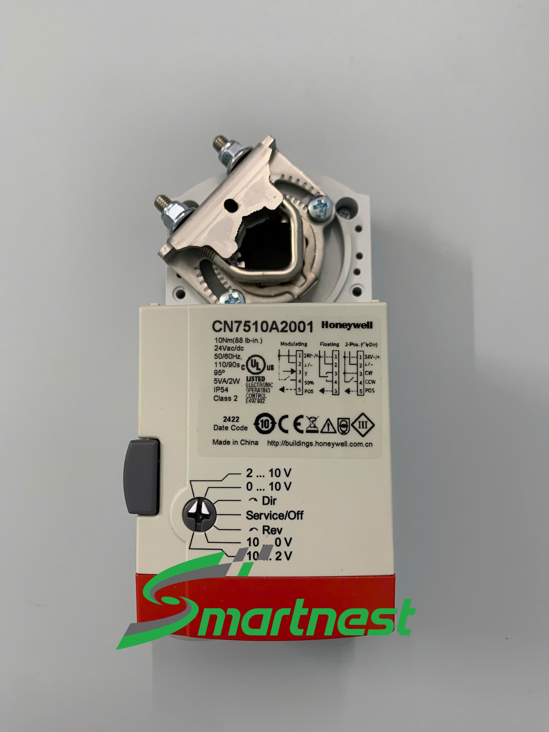 CN7505A2001 - Actuator Damper 5Nm Modulating 24V - Động cơ gió, nước on off 5Nm, nguồn 24V