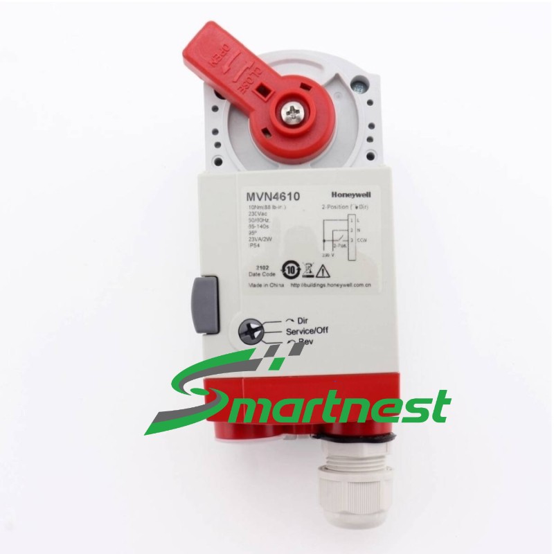 MVN4610 - Actuator vavle on off - Bộ phận của van: Bộ dẫn động của van điều chỉnh lưu lượng gió