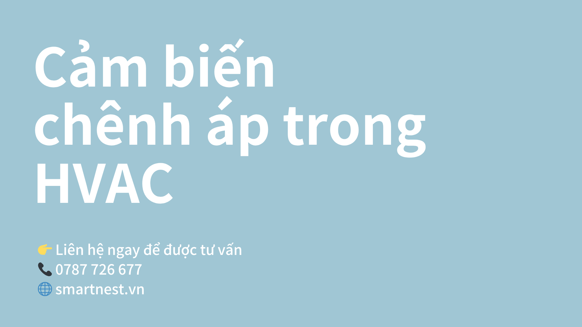 cảm biến chênh áp HVAC