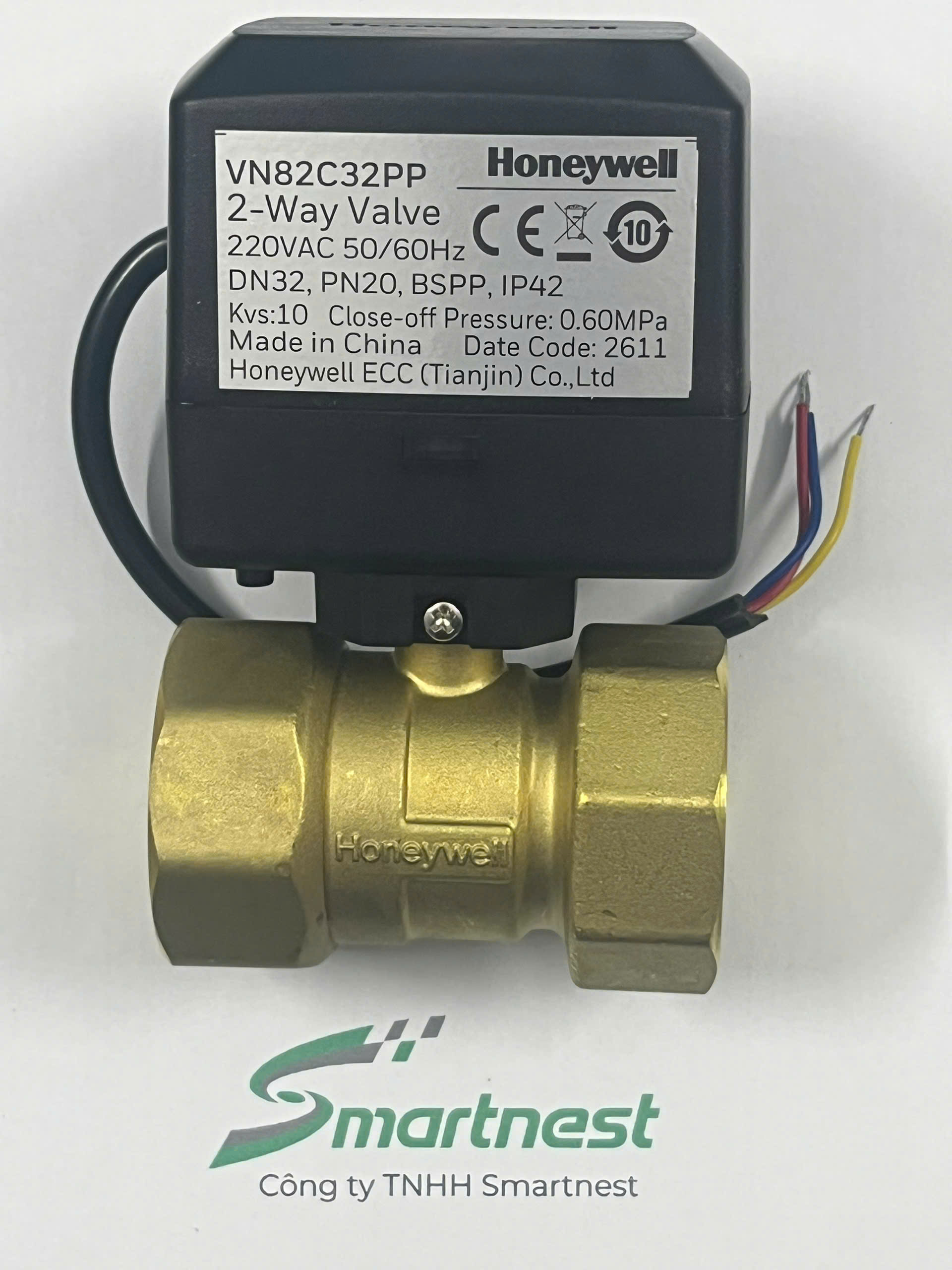 VN82C32PP (DN32 On/Off) Honeywell - Electric Controll Valves - Van điện điều khiển