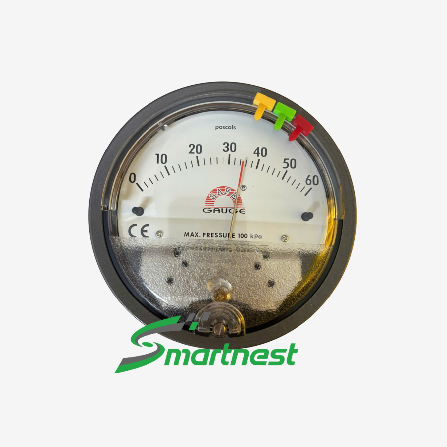 Đồng hồ đo chênh áp J-5000-60PA Safe Gauge
