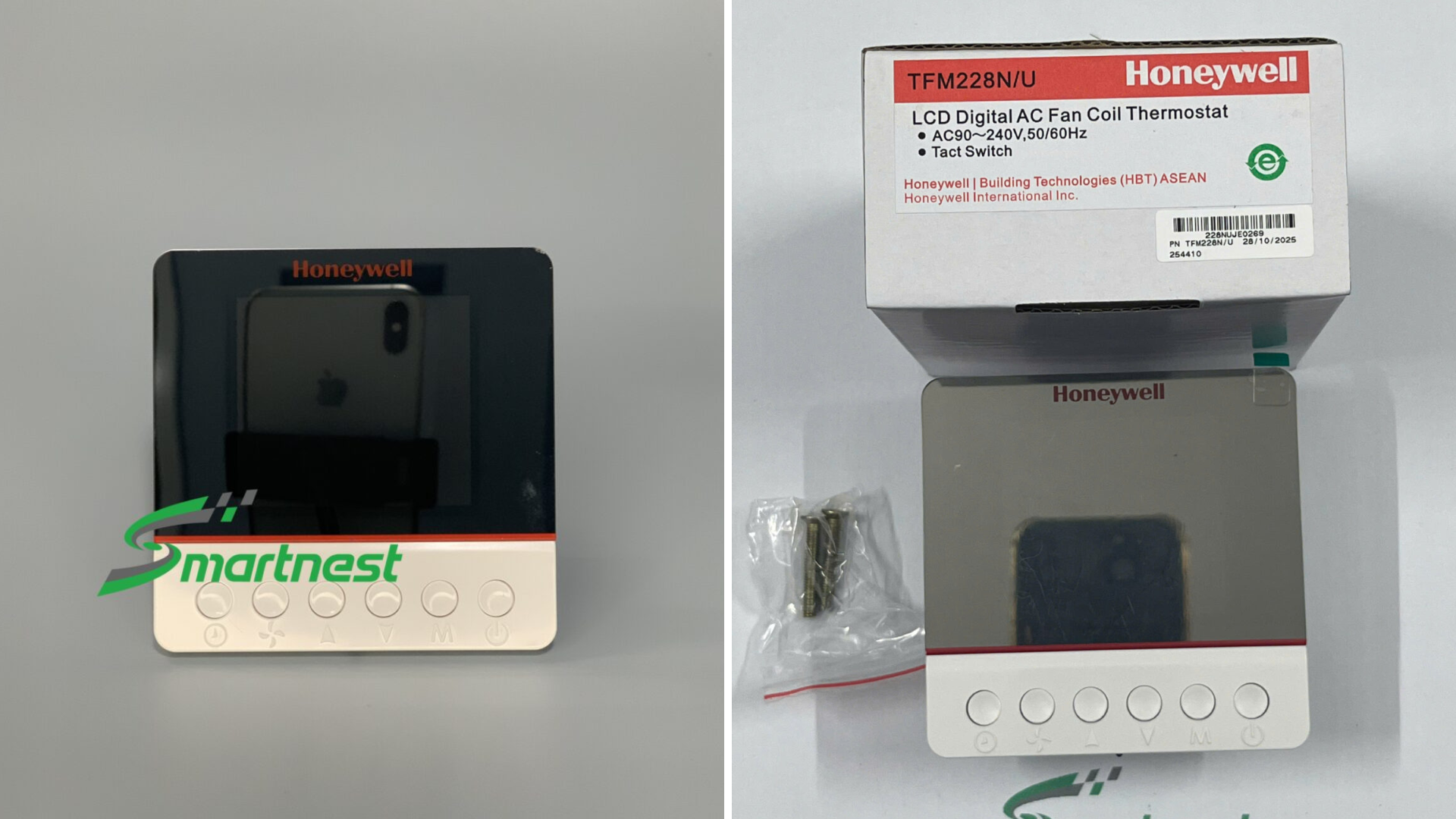 So sánh Thermostat Honeywell TFM428 và TFM228