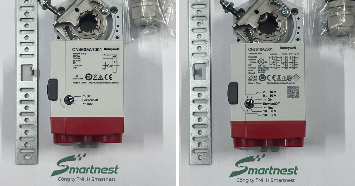 Động cơ van gió Honeywell CN4605A1001 Và CN7510A2001
