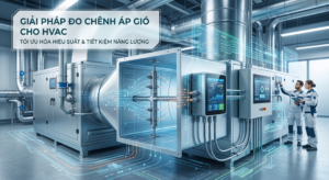 Giải pháp đo chênh áp gió HVAC 2000-60PA MSX-W12-PA ADPS-08-2-N-C Dwyer BMS tòa nhà
