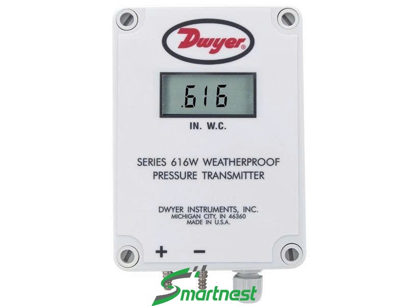 616W Dwyer cảm biến chênh áp suất gió vỏ NEMA 4X