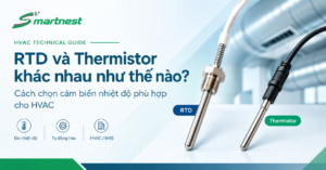 RTD và Thermistor khác nhau như thế nào?