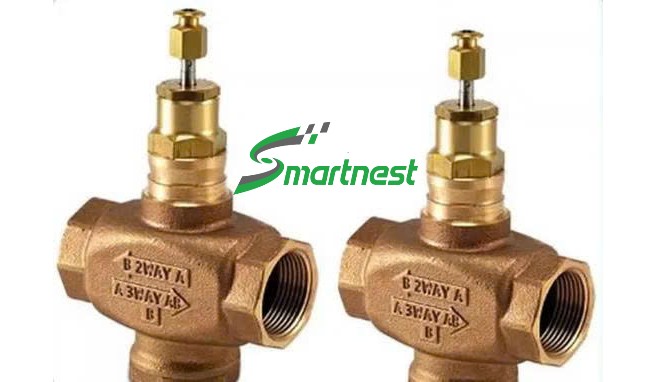 V5013P Honeywell van cầu ba ngã lắp ren thân đồng thanh