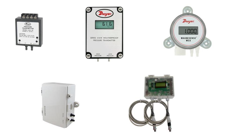 Cảm biến chênh áp suất Dwyer và Greystone